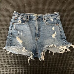 Abercrombie and fitch denim shorts